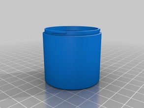 bayonett containor base containers customized 3d print model - Mito3D