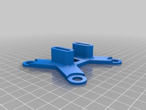 china gimbal mounting plate replacement dji flamewheel f450 r c vehicles 3d print model - Mito3D