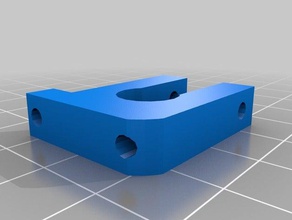 deltag2k - endstop holder 10mm 3d printing 3d print model - Mito3D