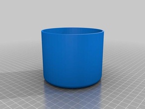 3dnrjcom round tray organization customized 3d print model - Mito3D