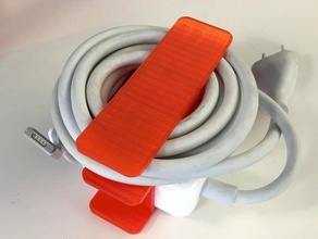 magsafe 45w cord wrap computer Ladegerät das macbook air 3d print model - Mito3D