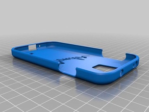samsung galaxy s4 fender case mobile phone 3d print model - Mito3D