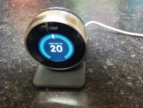 nest thermostat stand diy 3d print model - Mito3D