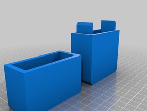 box holding-Objekte Container Zigarette 3d print model - Mito3D