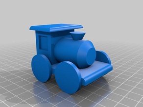 brinquedo de trem 3d print model - Mito3D