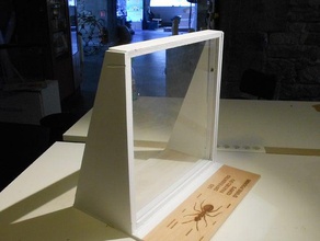 ant farm Biologie cnc fablab lernen shopbot Holz 3d print model - Mito3D