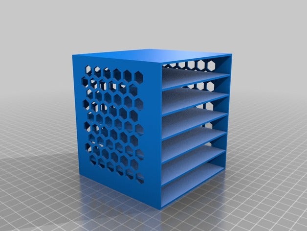 stamp pad-Halter Container kundengebundene 3D print model - Mito3D