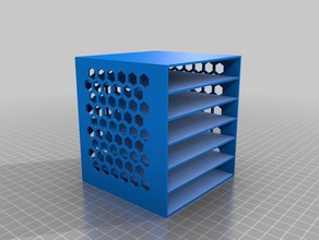 damga ped tutucu kaplar özelleştirilmiş 3d print model - Mito3D