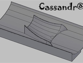 de mármol la carrera 10 simple salto puzzles cassandra juego canicas pista rail juguete 3d print model - Mito3D