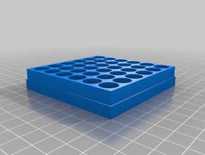 36 aaa tool holders & boxes customized 3d print model - Mito3D