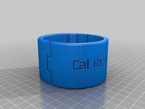 calibrations cuff bracelets customized 3d print model - Mito3D