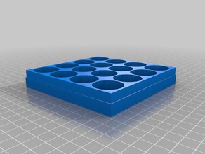 c-cell 16 tool holders & boxes customized 3d print model - Mito3D