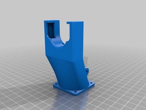 fan duct v3 pla 3d Drucker Extruder 3d print model - Mito3D