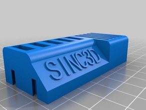 s3d usb stick sd card holder organization customized 3d print model - Mito3D