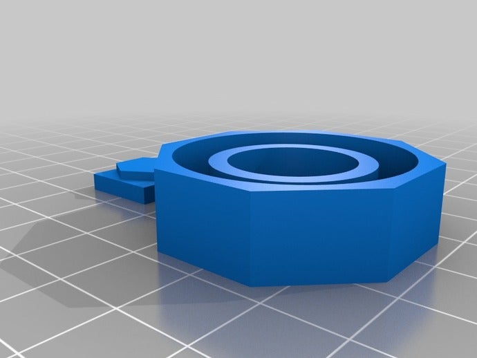 eureka genesis vacuum roller brush bearing holder replacement parts household openscad 3D print model - Mito3D