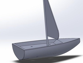 bateau jouet jouets de construction 3d print model - Mito3D