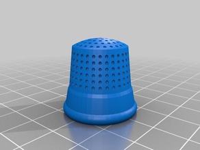 thimble household customized 3d print model - Mito3D