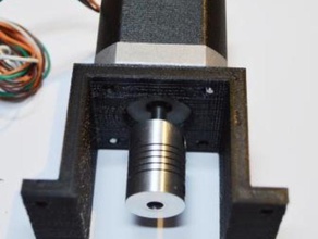 Klammer mit Schrittmotor Teile 3d print model - Mito3D