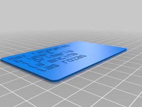 max card organizzazione su misura 3d print model - Mito3D