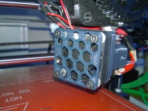 40mm duto do ventilador e3d quente-final Impressora 3d de peças ventoinha 12v fã hotend 3d print model - Mito3D