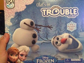olaf's trouble game - missing pieces games hasbro olaf 3d print model - Mito3D