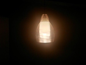 pendant lamp decor ikea lampshade 3d print model - Mito3D