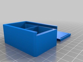 sewing needle box containers customized 3d print model - Mito3D