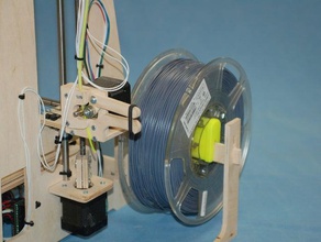 rp9 filamento titular Impressora 3d acessórios carretel spool 3d print model - Mito3D