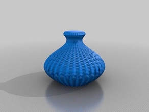 mon paramétrique personnalisé vase à bulles les mathématiques de l'art 3d print model - Mito3D