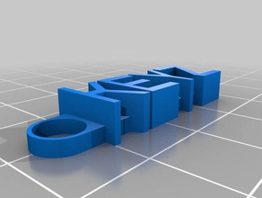 keyz salone organização personalizado 3d print model - Mito3D