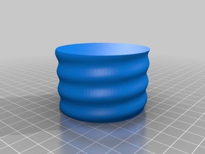my customized screwcup containers 3d print model - Mito3D