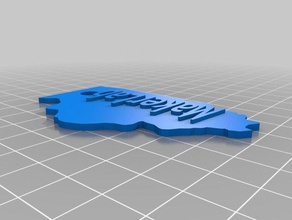 makerlab keychain keychains 3d print model - Mito3D