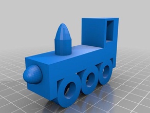 le train des véhicules 3d print model - Mito3D