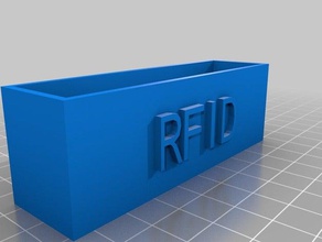 rfid card holder office customized 3d print model - Mito3D