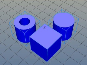 Kalibrierung-cube-Zylinder-Loch 3d-Druck-tests 3d print model - Mito3D