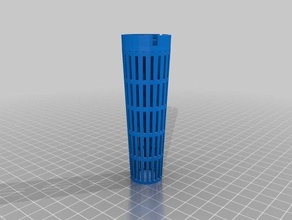 parametric skimmer jbl aquarium filter replacement parts 3d print model - Mito3D