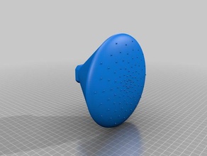 mon personnalisée tête de douche personnalisables la salle bains personnalisé 3d print model - Mito3D