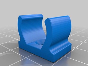 cadeia de luz do grampo exterior e jardim clip cabo 3d print model - Mito3D