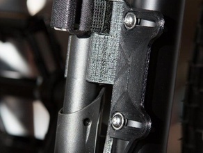 bell frame pump holder sport & outdoors bike 3d print model - Mito3D