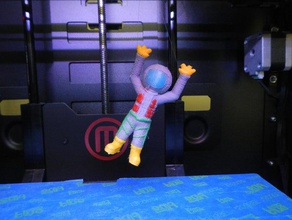 festa de astronauta decoração 2015 dualstrusion extrusora dupla extrusão divertido ano novo espaço spaceman do homem seu mundo selvagem 3d print model - Mito3D