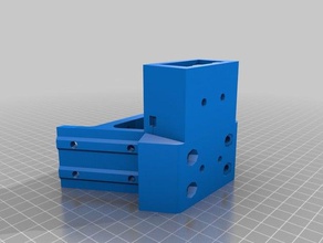 fornido delta del vértice Impresora 3d de las piezas 3d print model - Mito3D