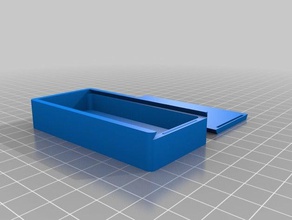 long needle box containers customized 3d print model - Mito3D