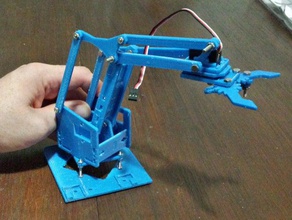 mearm 04 printable stl robotics me arm open source robotic brazo robotico 3d print model - Mito3D