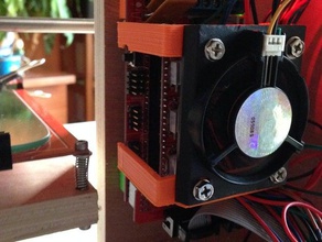 pentium ii fan mount ramps 14 board 3d printer parts prusa reuse 3d print model - Mito3D