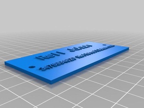 rell johun tarjeta de contacto accesorios personalizado 3d print model - Mito3D