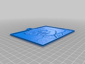 de la mao 2d art personnalisé 3d print model - Mito3D
