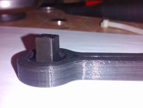 simple ratchet 3 8 drive hand tools 3d print model - Mito3D