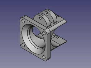 e3d-fan-40mm 3d-Drucker-Extrudern e3d fan mount 3d print model - Mito3D