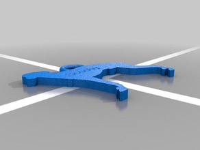 3dnrjcom scooby madalya hayvanlar 3dnrj 3d print model - Mito3D