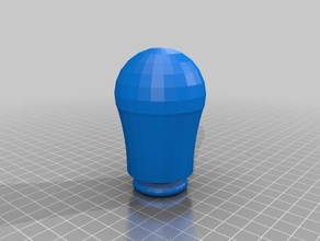 ford mustang shift knob automotive 3d print model - Mito3D